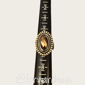 Lia Sophia Bling Ring Size 6